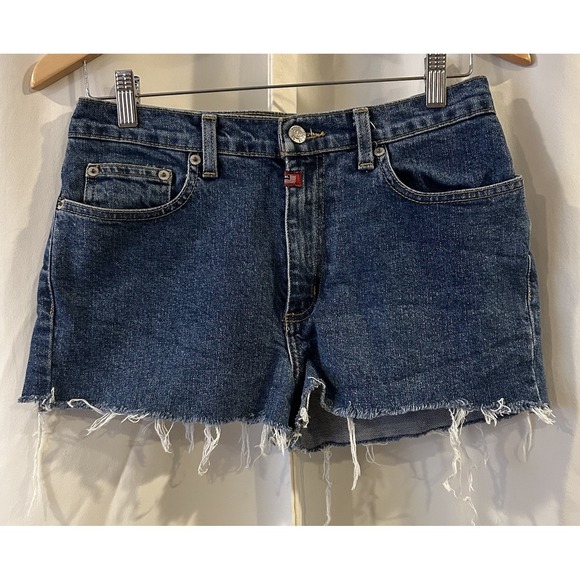 Polo Ralph Lauren Pants - VTG 90s Era Polo Jeans Co Ralph Lauren Shorts Womens 6 Denim Cut Of Shorts